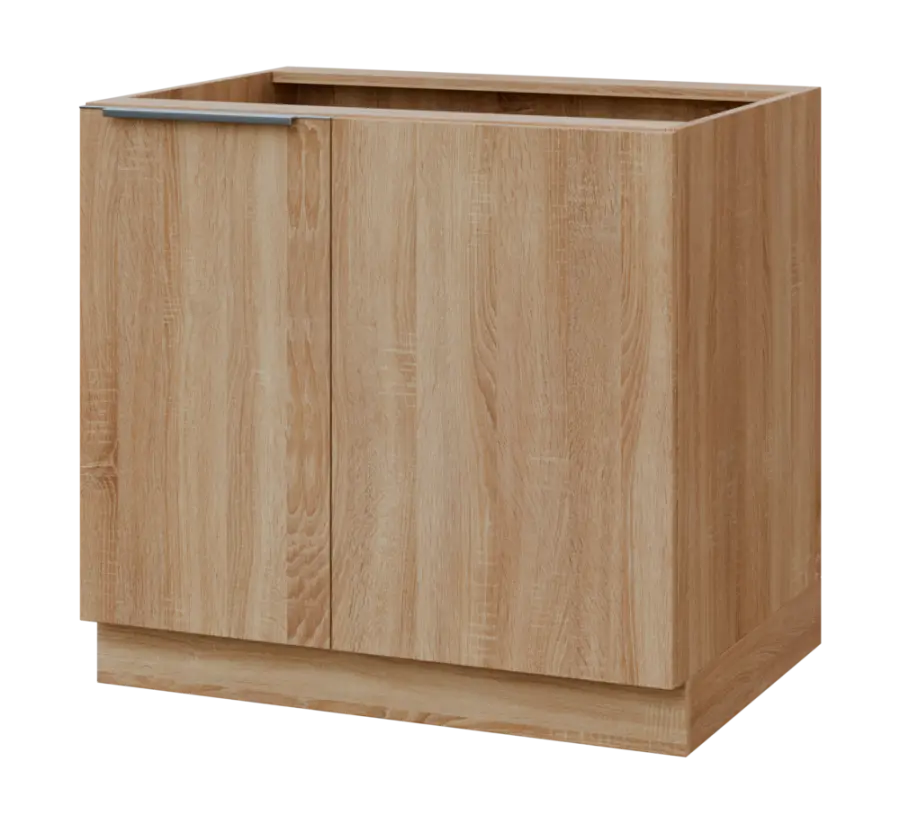 SISR - 9 spodní skříňka, rohová, 1-dveřová, levá, 870x900x600, dub bardolino